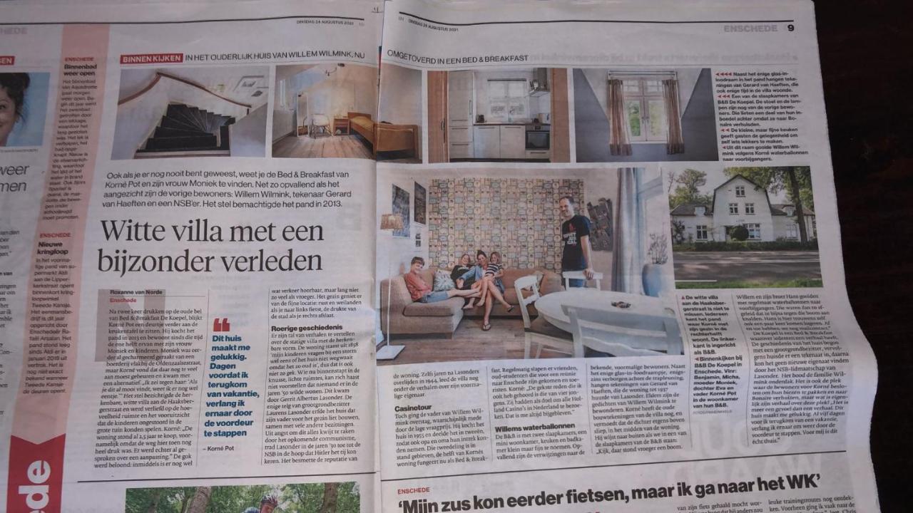 Koepel Enschede Guest House Eksteriør bilde